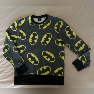 Batman Logo Graphic Sweatshirt Size Large